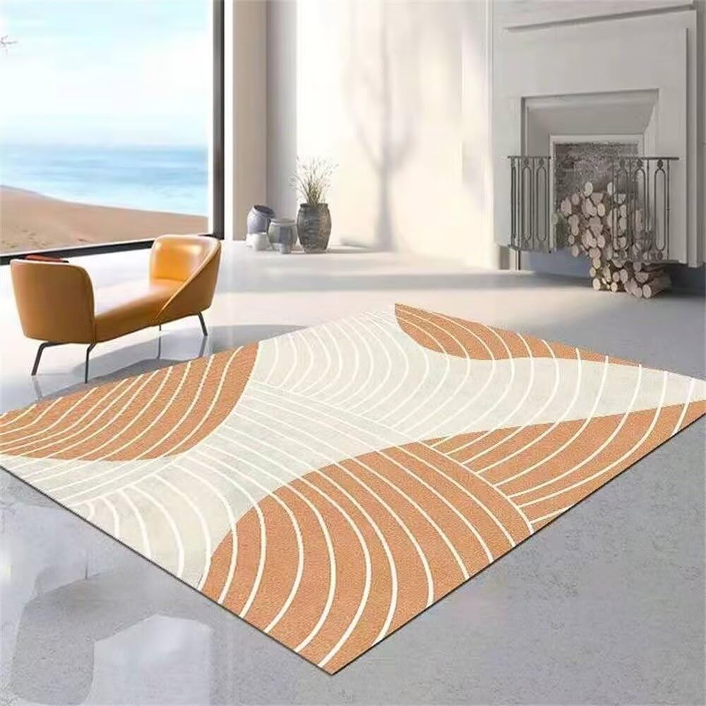 Tapis doux et durable 200x250cm gris moquette intérieure haute résistance
