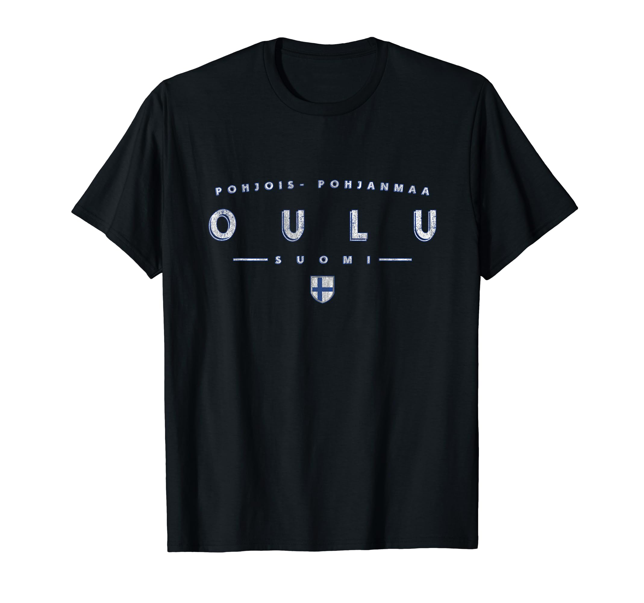 Suomi Design Co.Oulu Finland Logo - Oulu Suomi T-Shirt