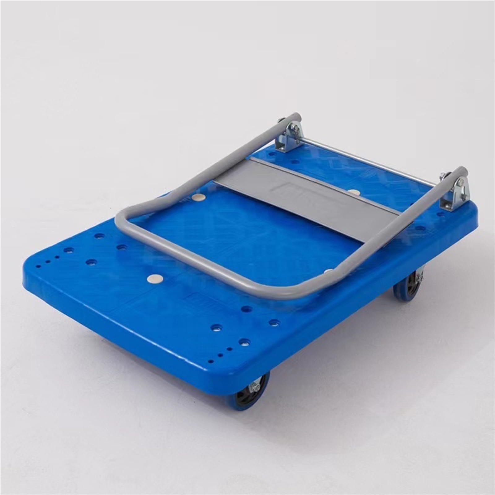 Carretilla De Mano Plegable Carretilla De Empuje Plegable, Plataforma Móvil De Servicio Pesado, Carretilla Manual Garaje Y Oficina