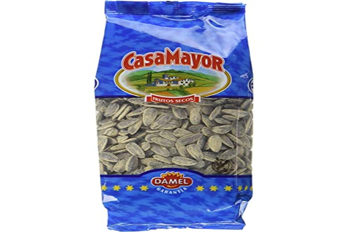12 x 250 g Casa Mayor Sti geröstete Sonnenblumenkerne gesalzen Snack geröstet