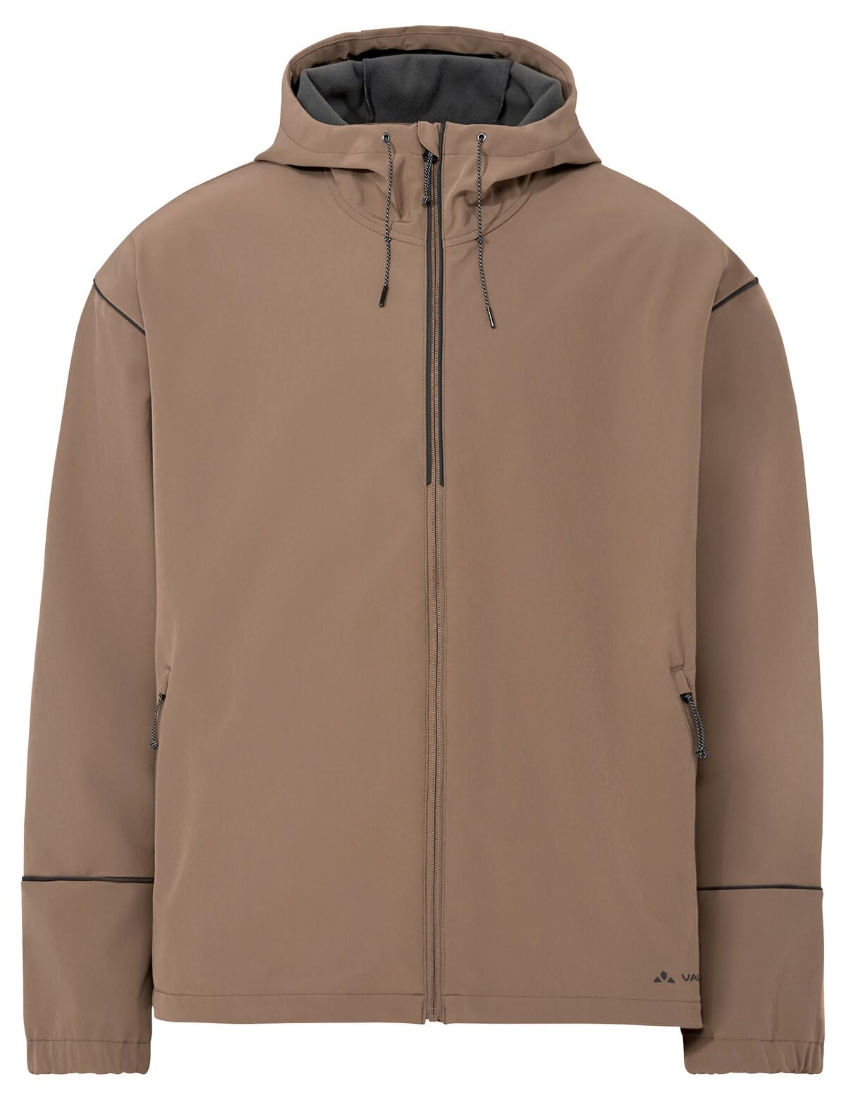 VAUDE Cyclist - Chaqueta softshell para hombre, cortavientos, para ciclismo, uso diario, corte holgado, capucha ajustable