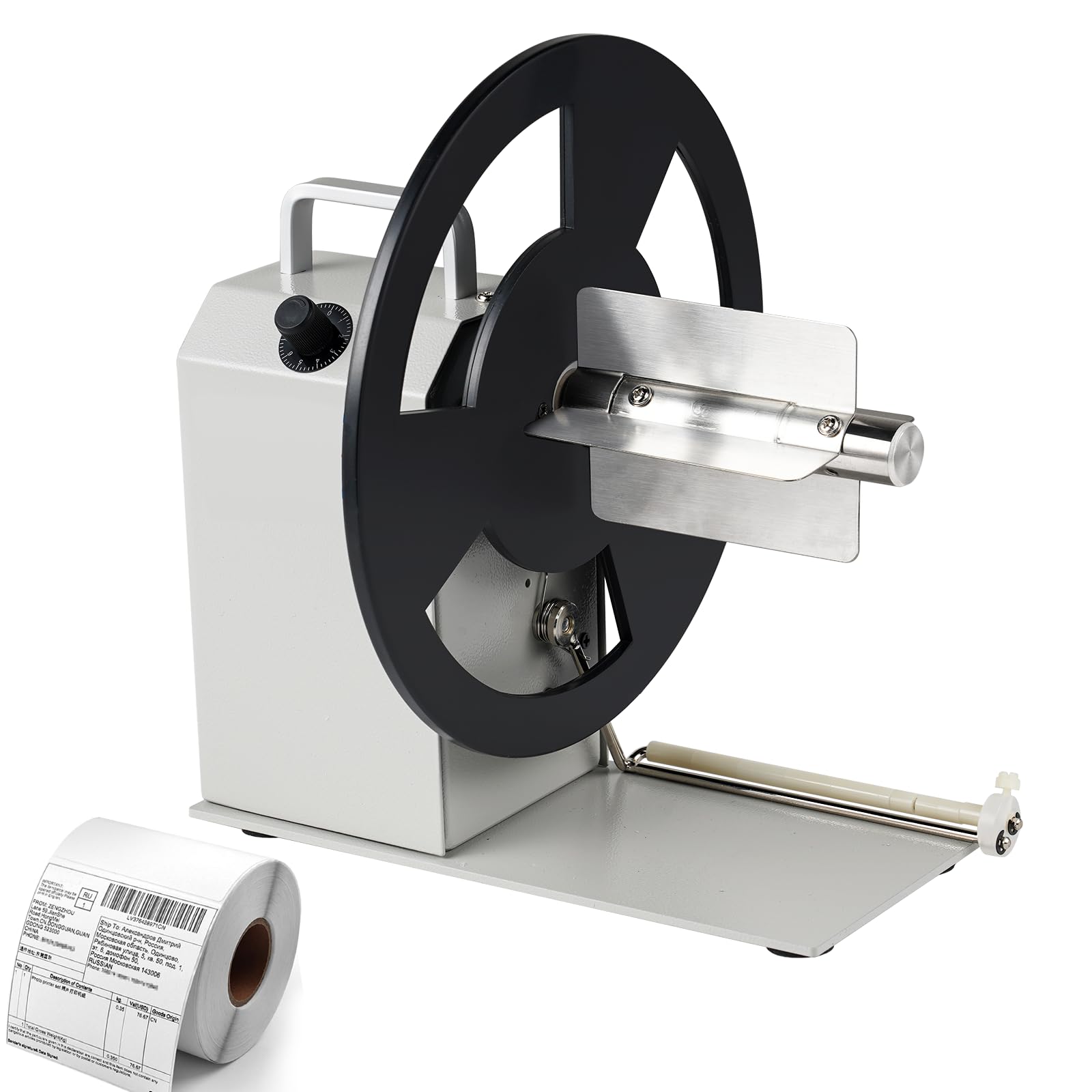 YUCHENGTECH Rebobinador de Etiquetas Automático Bidireccional - Diámetro 230mm con Núcleo Interno 1/1,5/3 Pulgadas - Velocidad Ajustable 1-10 pulgadas/s | 1-10 pulgadas/s Ancho 120mm Diámetro 230mm Rebobinador de etiquetas Bidireccional para rollo de etiq