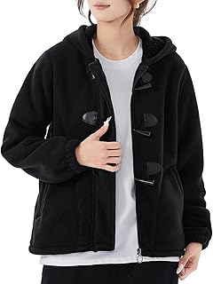 Sponsored Ad - JiangWu Winter Coats for Women Full Zip Polar Fleece Jacket Sherpa Lined Outdoor Warm Coat