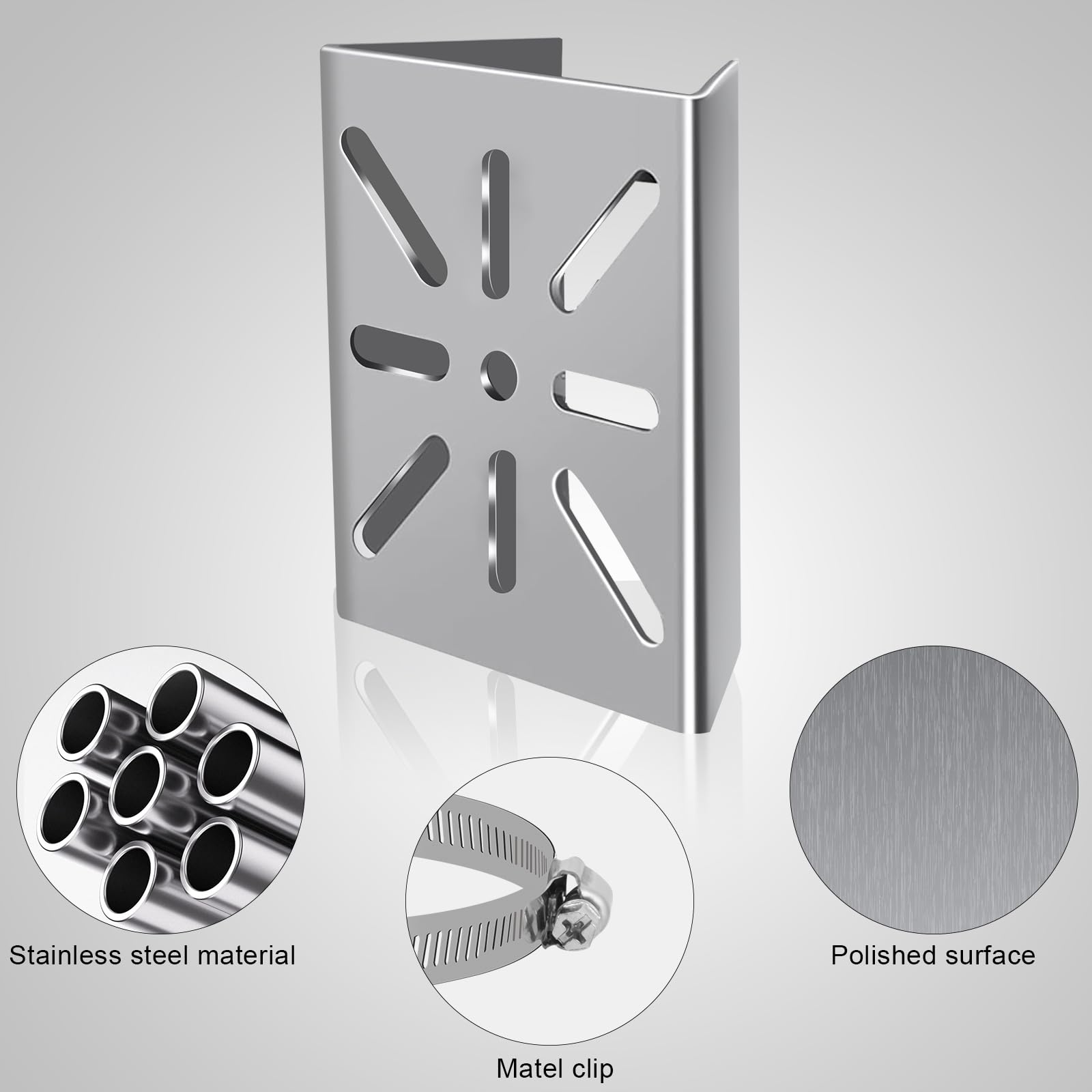 2 Sets Mast Mount for Surveillance Camera Vertical Pole Mount Camera Mount - Image 3