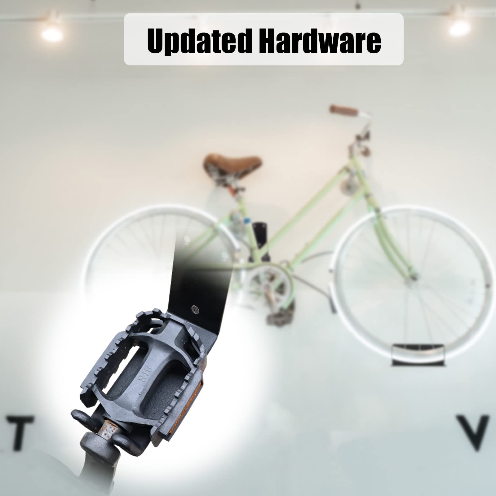 Ensemble De 2 Supports Muraux, Support Mural Flottant En Acrylique Autocollant, Présentoir Sans