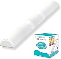 Vista 1 de Little Sleepy Head Protector de cama para niños pequeños, riel de cama para niños pequeños, riel de cama para niños pequeños con cubierta suave