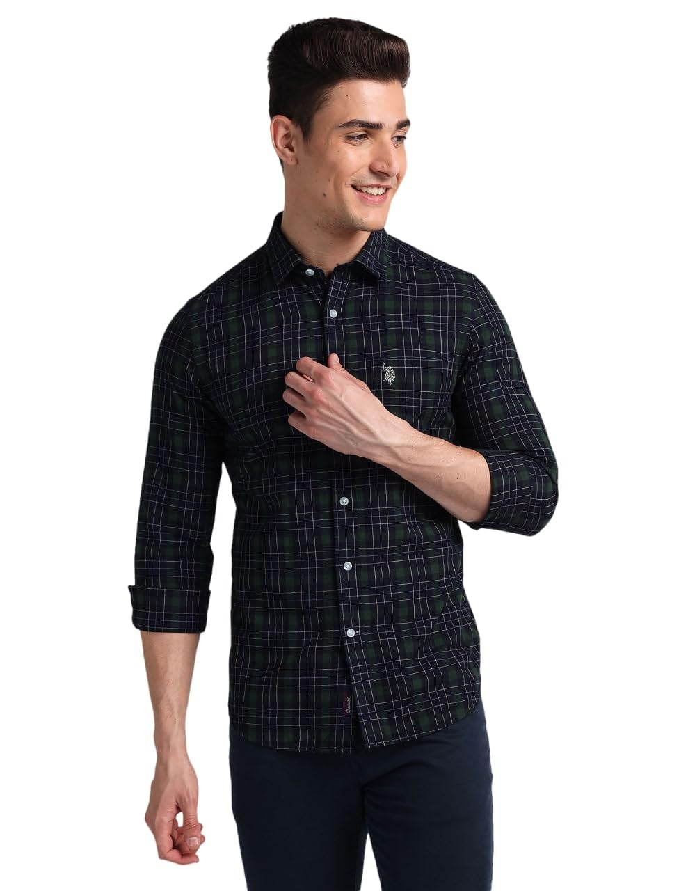 U.S. POLO ASSN.Men's Slim Fit Shirt