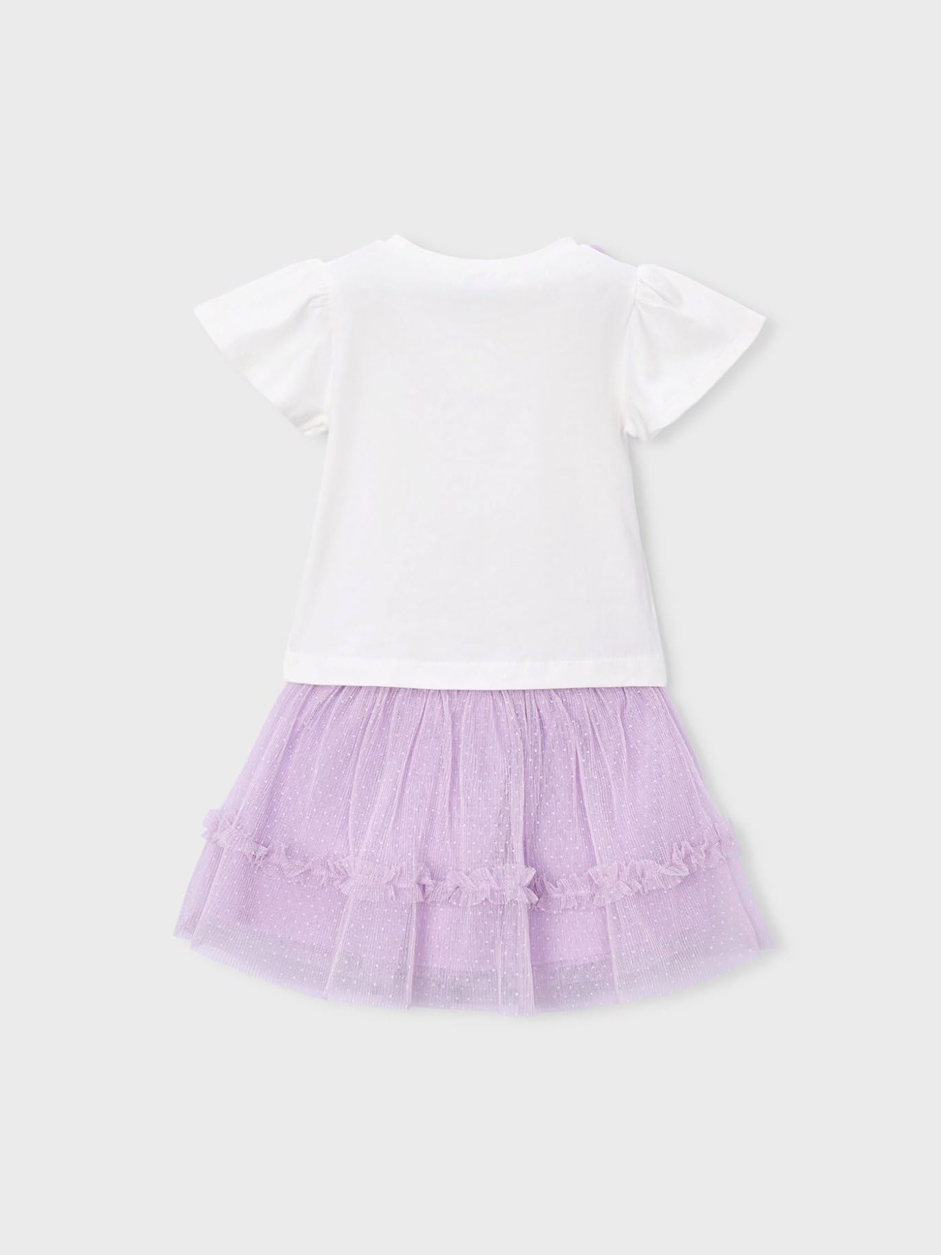 Mayoral Compl.Gonna Tulle per Bambine e Ragazze Malva