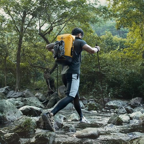 Mochila impermeable Naturehike 20L Khaki miniatura 6