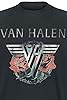 Van Halen Tour 1984 Men T-Shirt Black S, 100% Cotton, Regular #4
