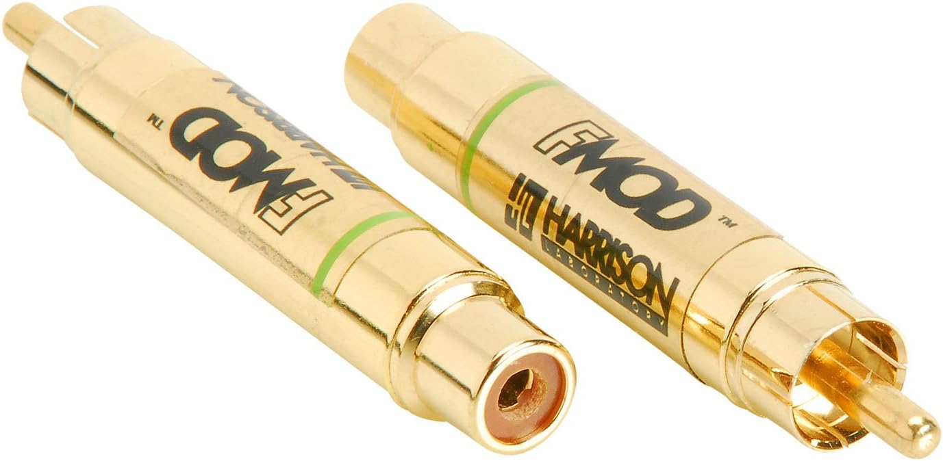 Harrison Labs 2500 Hz Low Pass Audio Crossover Cable, Male-to-Male RCA, 1 Count, Indoor, Compatible with Audio Devices