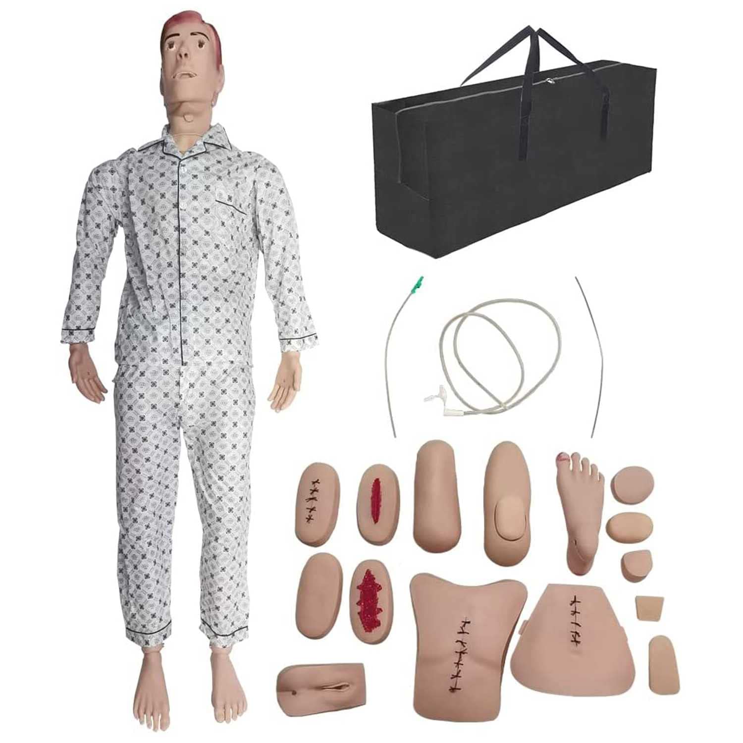 Buy Nursing Training Manikin with Simulation Visceral and Replaceable