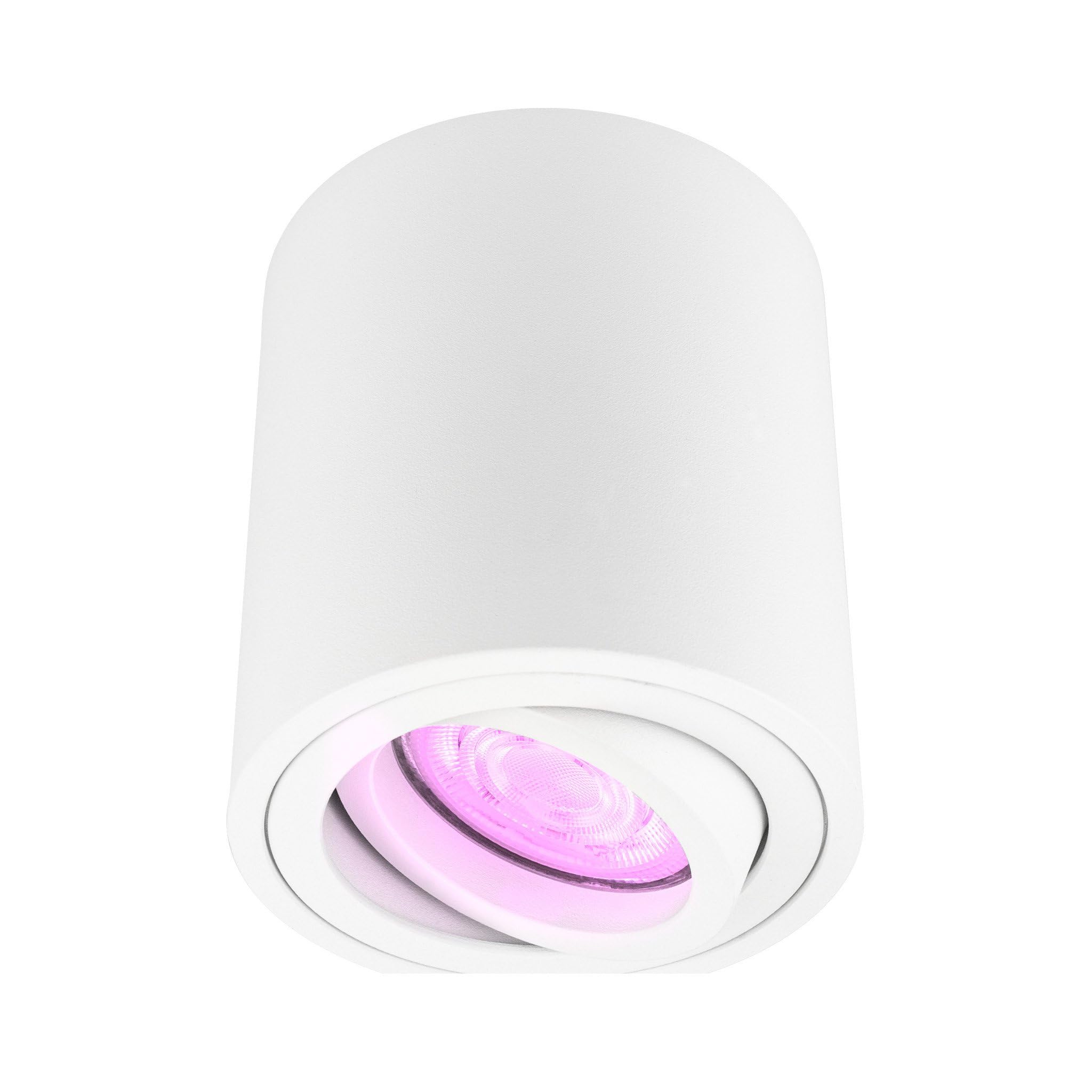 Ledvion White - Led Spotlightss Dimmable, 5W, Rgbww, Wifi, App, Ceiling Light