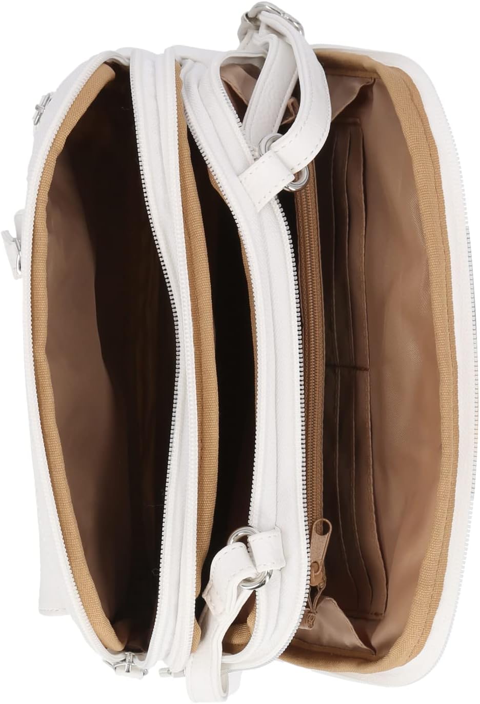 MultiSac Zippy Triple Compartment Crossbody Bag - Image 5