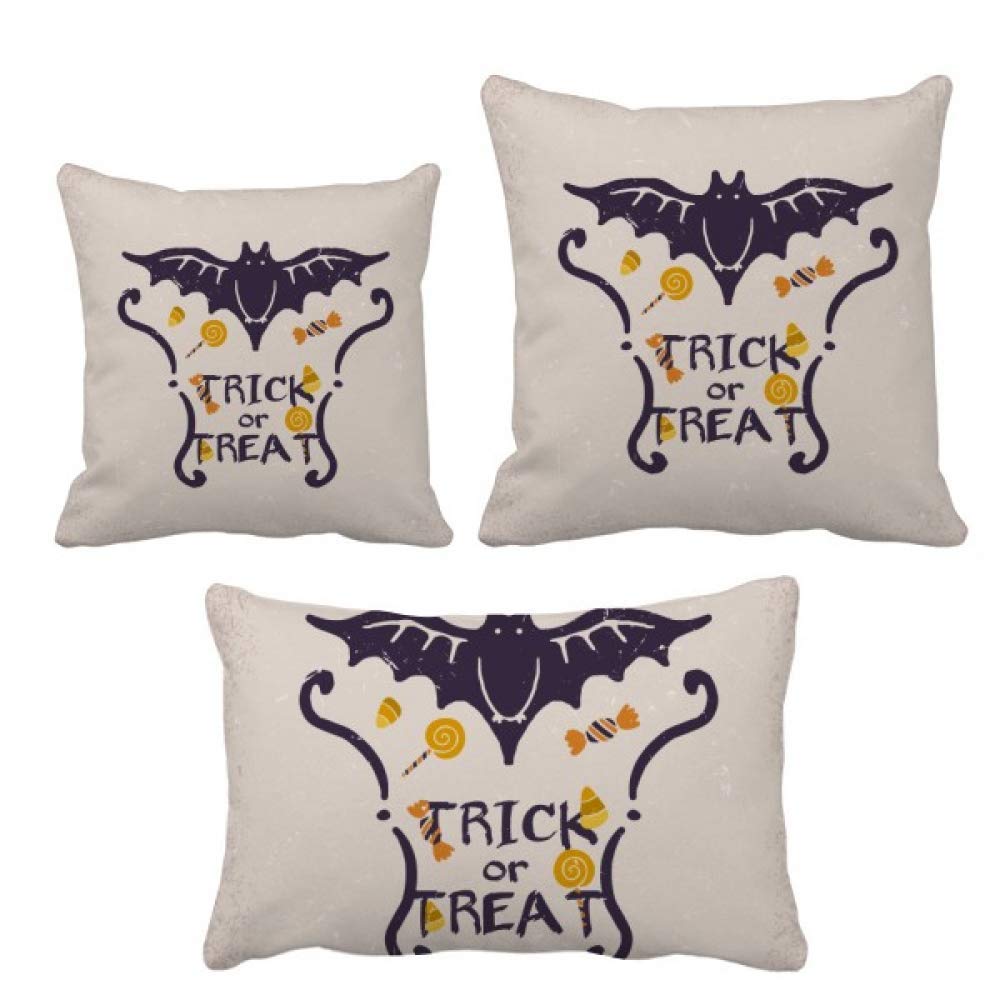 Housse de coussin papillon dessin animé un cadeau d'Halloween original