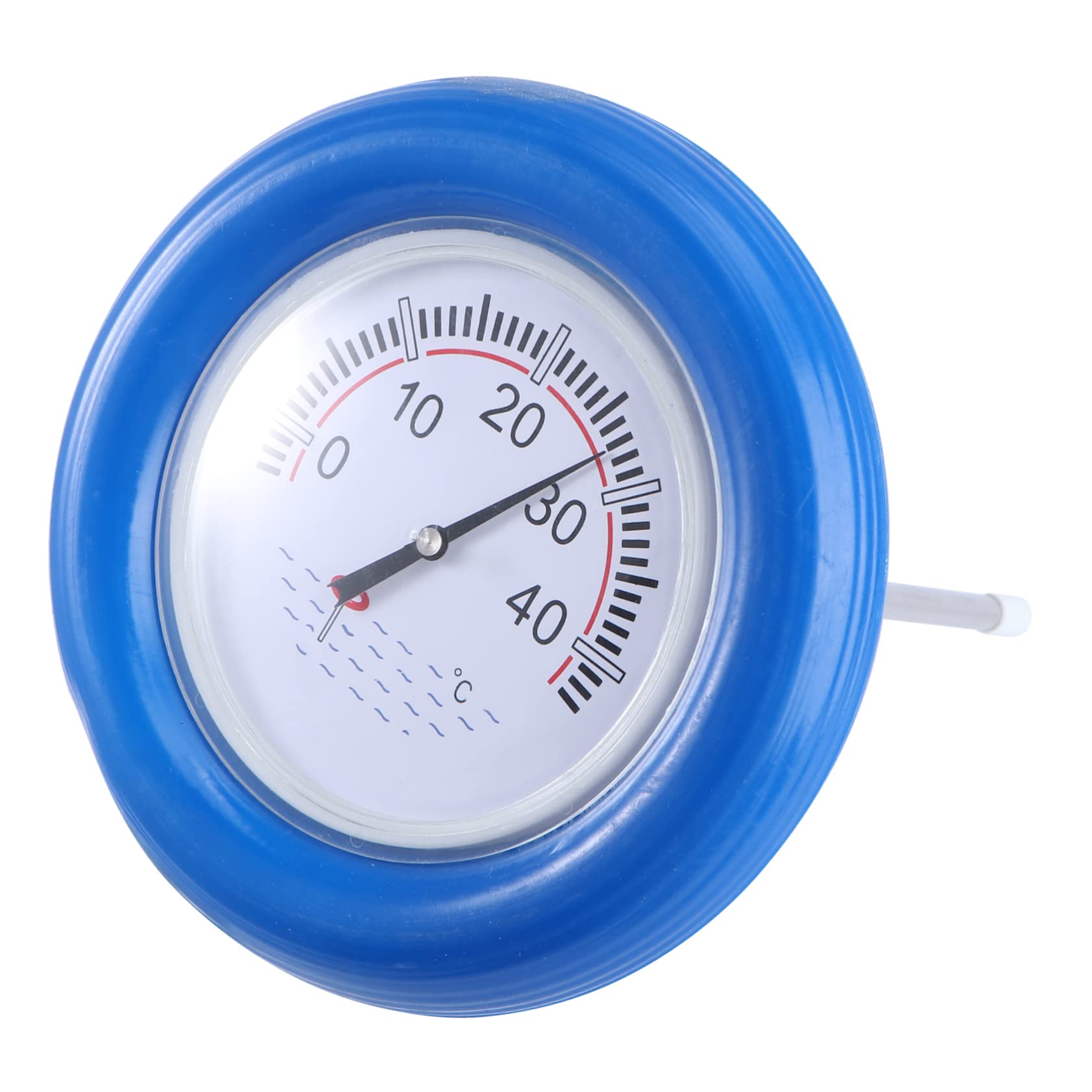 Milisten 1pezzi Termometro Galleggiante Per Piscina Tester Della Temperatura Acqua Realizzato in Inossidabile e Plastica Di Buona Qualità e Display Ampio