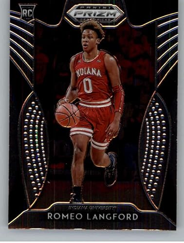 2019-20 Panini Prizm Draft #16 Romeo Langford RC Rookie Indiana Hoosiers Basketball Trading Card