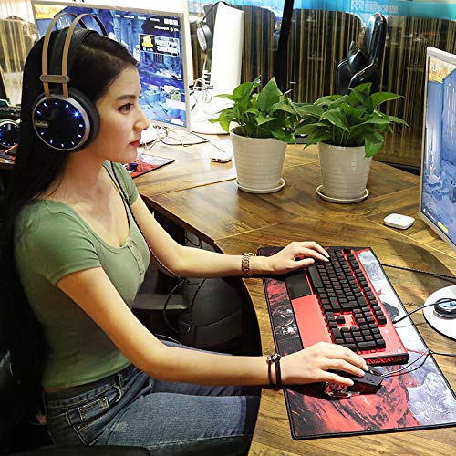 Clavier de jeu mécanique avec effets d'éclairage réglables et mode respiration