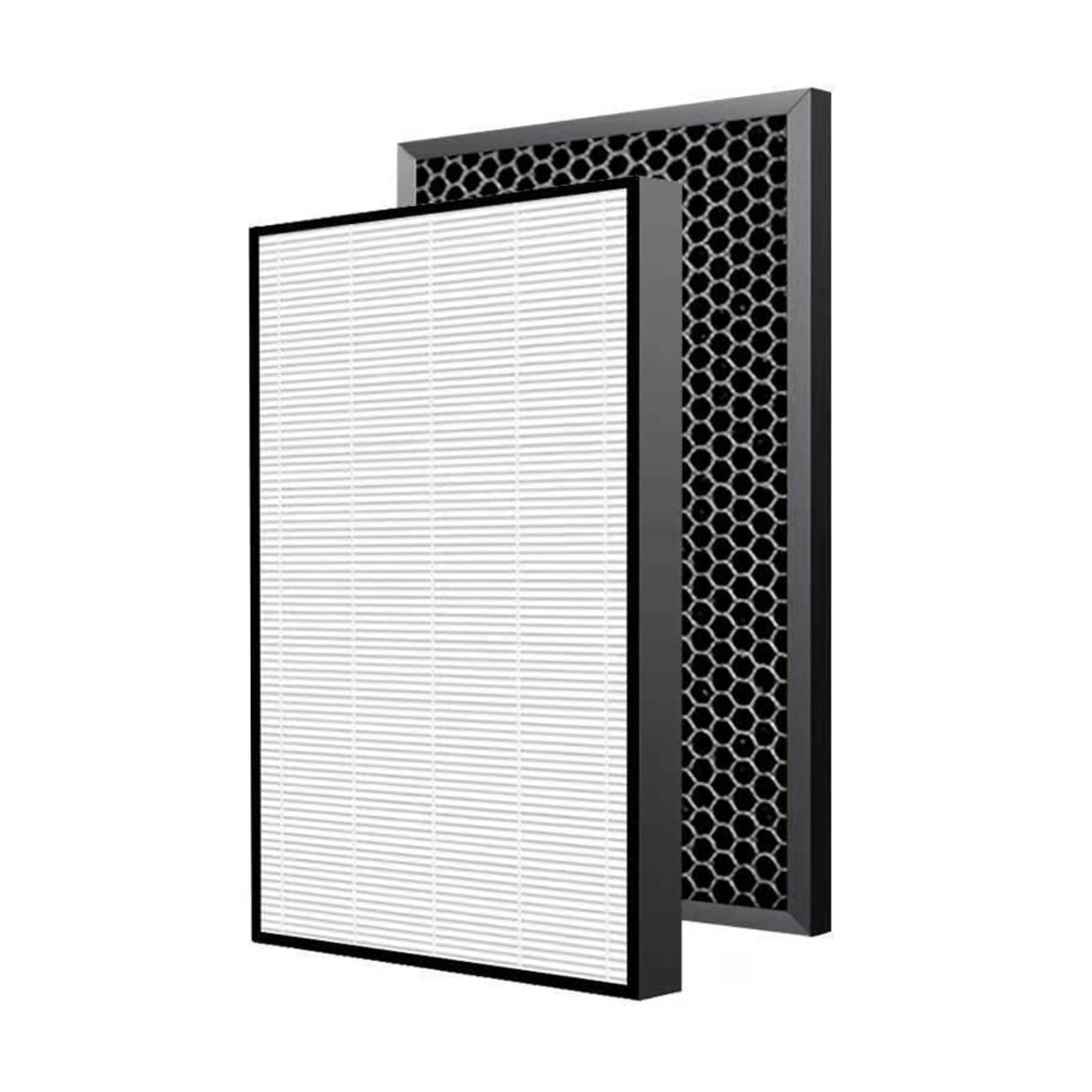 JINGHEWZ FZ-A60HFE FZ-A60DFE FZ-A60MFE HEPA Filter Activated Carbon Filter for KC-A60E KC-860E KC-C150E KC-860U Air Purifier(2 Filters)
