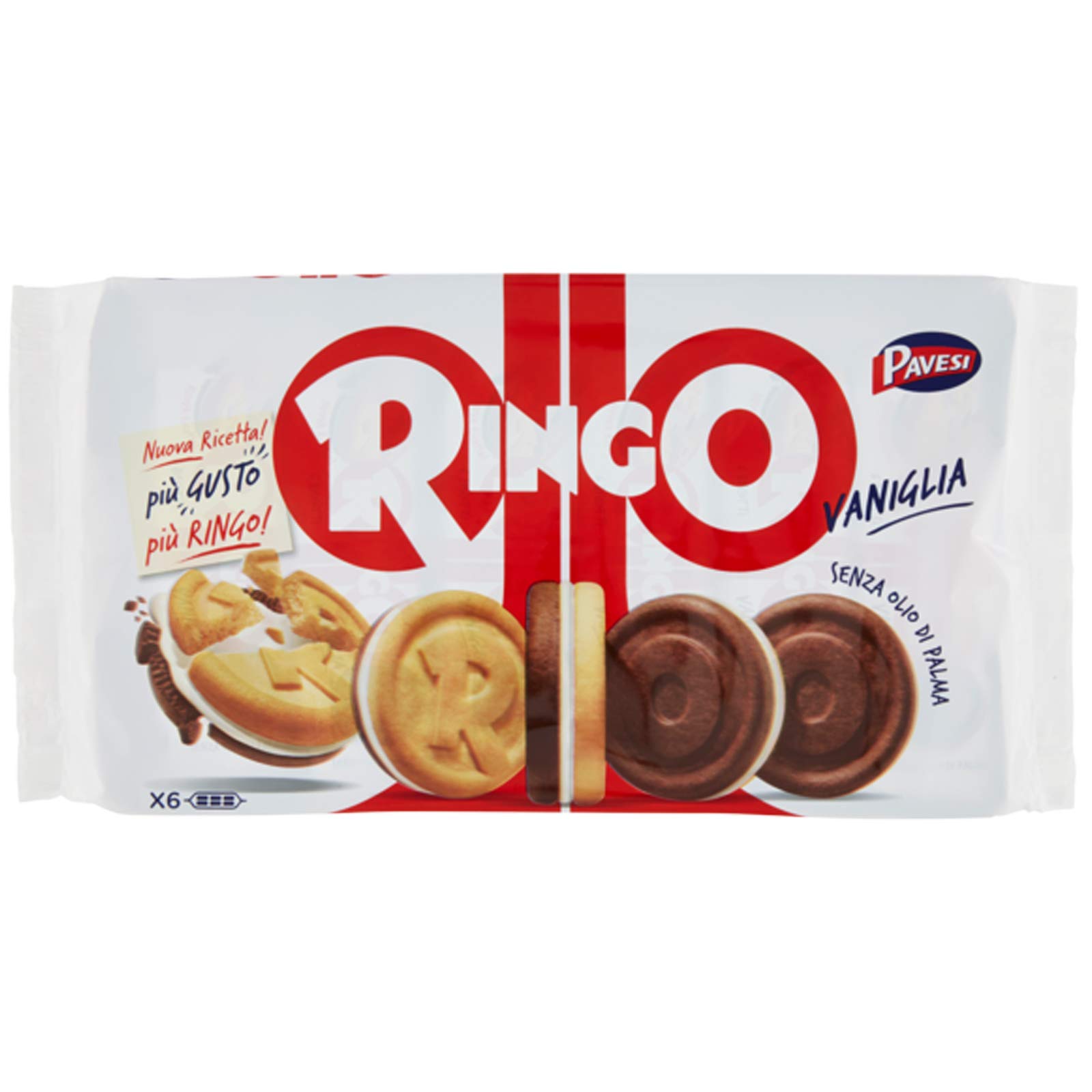 CLASSIC RINGO COOKIES WITH FILLING CLASSIC VANILLA COOKIE 330g 6 