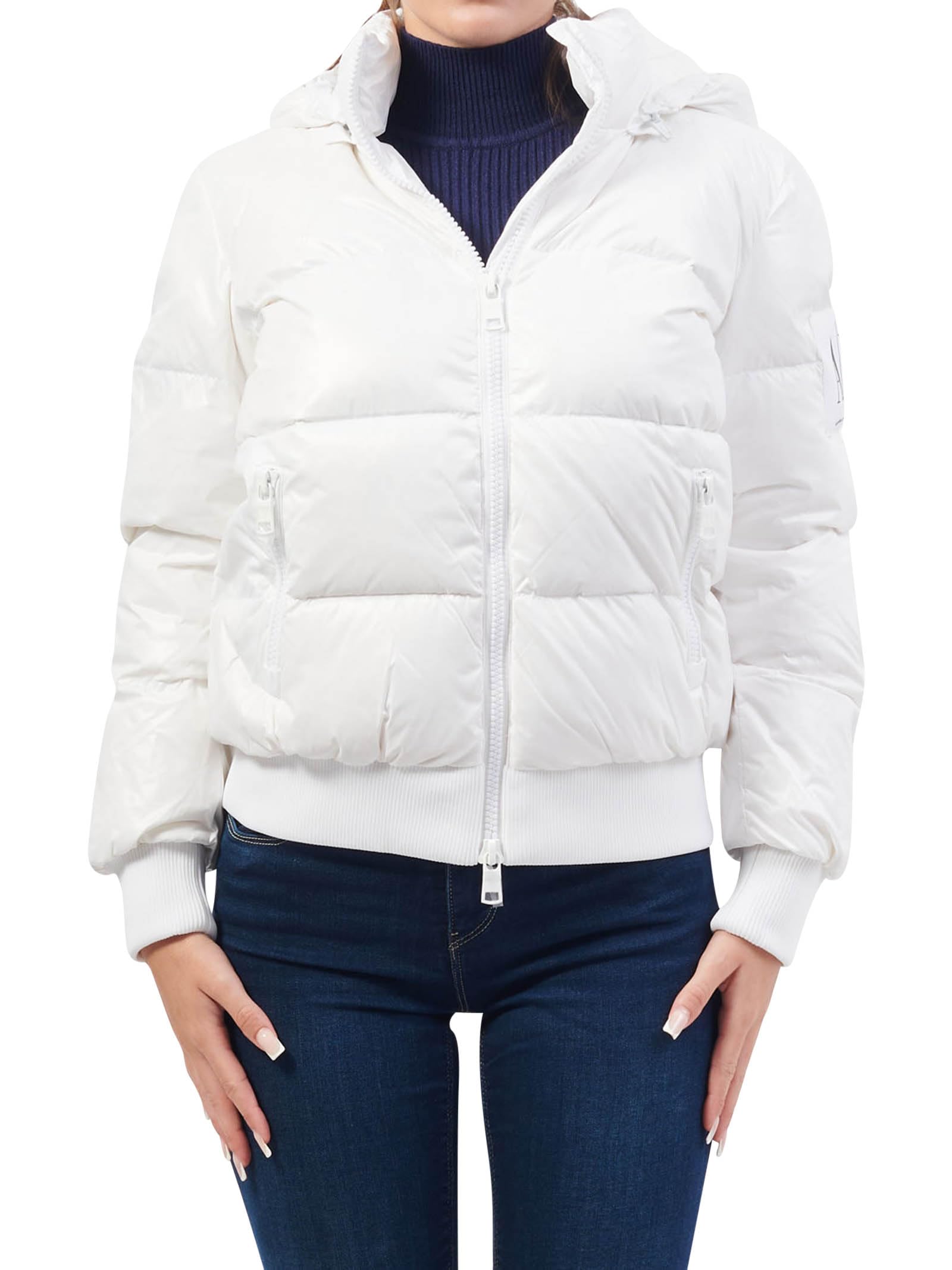 Armani Exchange CHAQUETA DE MUJER, blanco, S