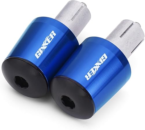 Miniatura 4 de Motocicleta motocicleta manillar peso final manillar Grips Cap anti vibración Silder Plug para Suzuki Gixxer 150sf 250sf 155 accesorios mango extremo