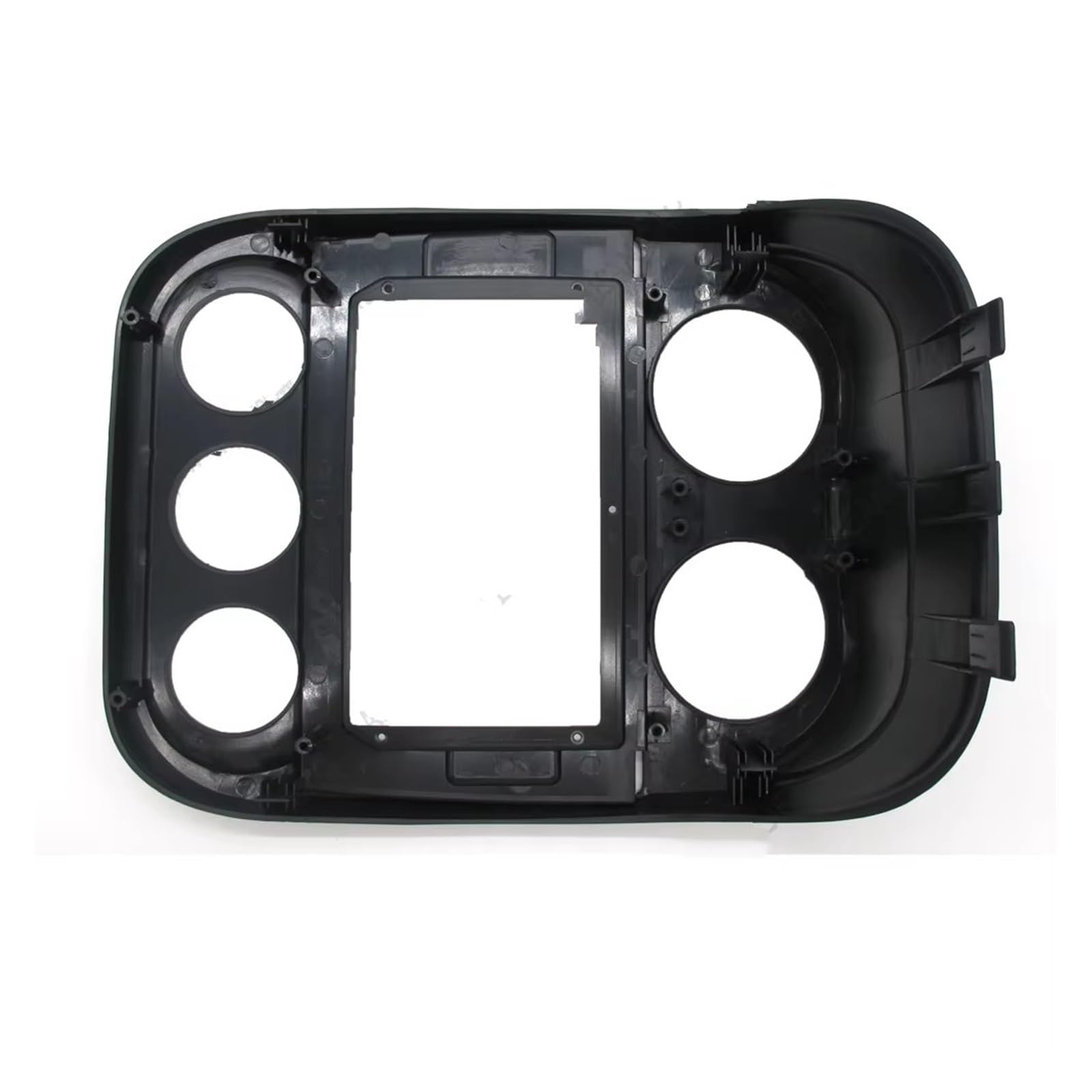 Marco plástico Radio 10,1 Pulgadas para Jeep para Compass para Patriot 2010-2016 Radio Fascias Estéreo Tablero Marco 2 DIN GPS MP5 Android Panel Embellecedor