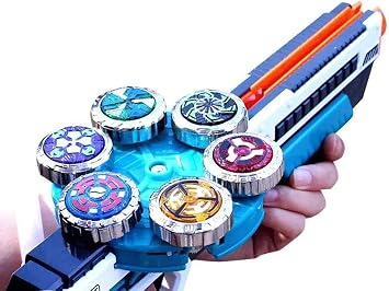 OBEST Battling Tops with Burst Launcher, Fighting Spinning Top Set, Magic Spinning Top Hexa Core Collecting Motor Rotating Detonation 5 Generation Set Gift for Kids