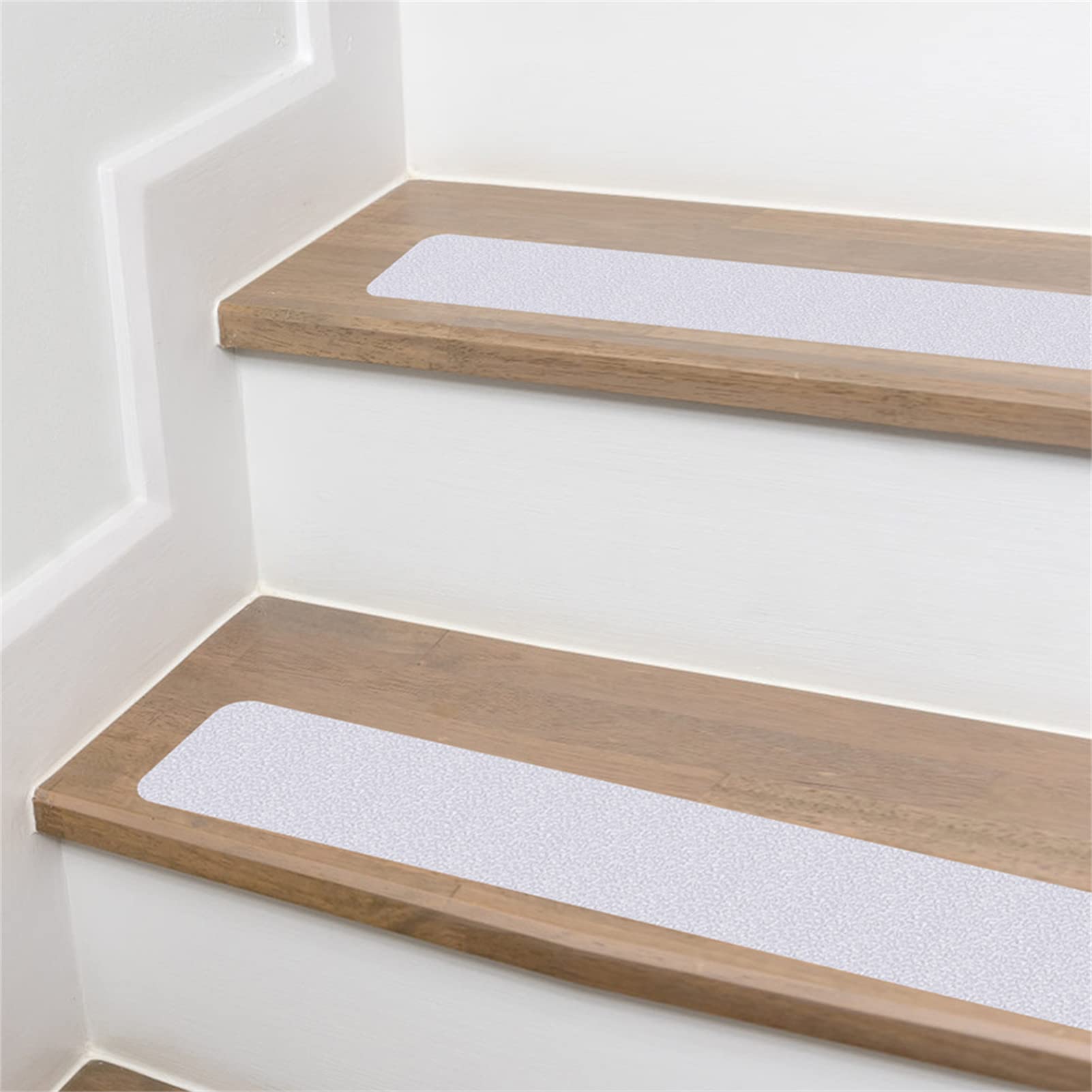 Pegatinas Antideslizantes Negras De Gran Tamaño para Agarre De Baño, Escaleras Impermeables, Tiras De Ducha para El Suelo, Cinta De Seguridad, Alfombrilla para Bañera, 15 Uds.(Black,4x32in)