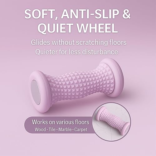 Miniatura 4 de Rodillo masajeador de pies portátil para alivio deportivo, fascitis plantar, masaje muscular de tejido profundo, dolor de arco de pies y talón,