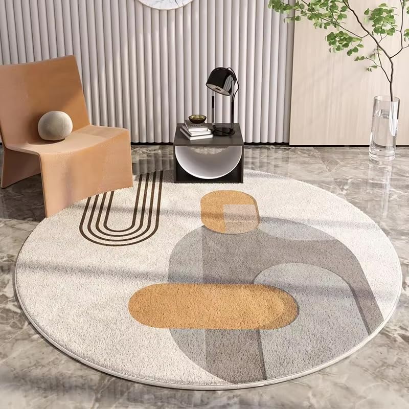 Tapis luxueux en imitation cachemire au style minimaliste
