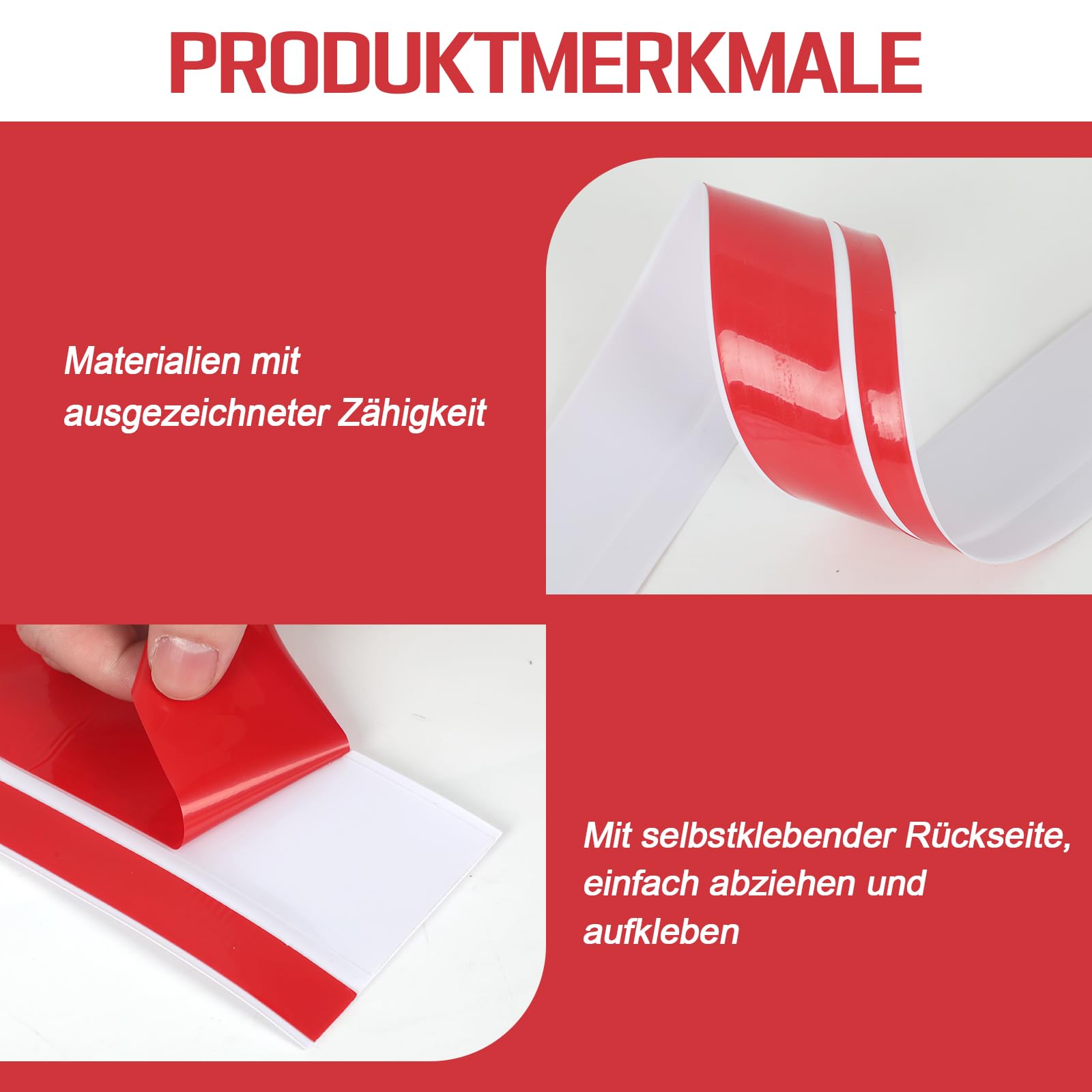 Miękka listwa przypodłogowa z PCW, samoprzylepna, do kuchni, łazienki, salonu, szyna przejściowa, listwa podłogowa, samoprzylepna, miękka deska do dekoracji, szerokość 7 cm (biała, 18 m)