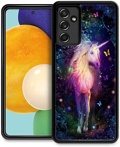 DJSOK Funda compatible con Samsung Galaxy A14 5G, hermoso caballo para niñas y niños, diseño exquisito, a prueba de golpes, antideslizante,