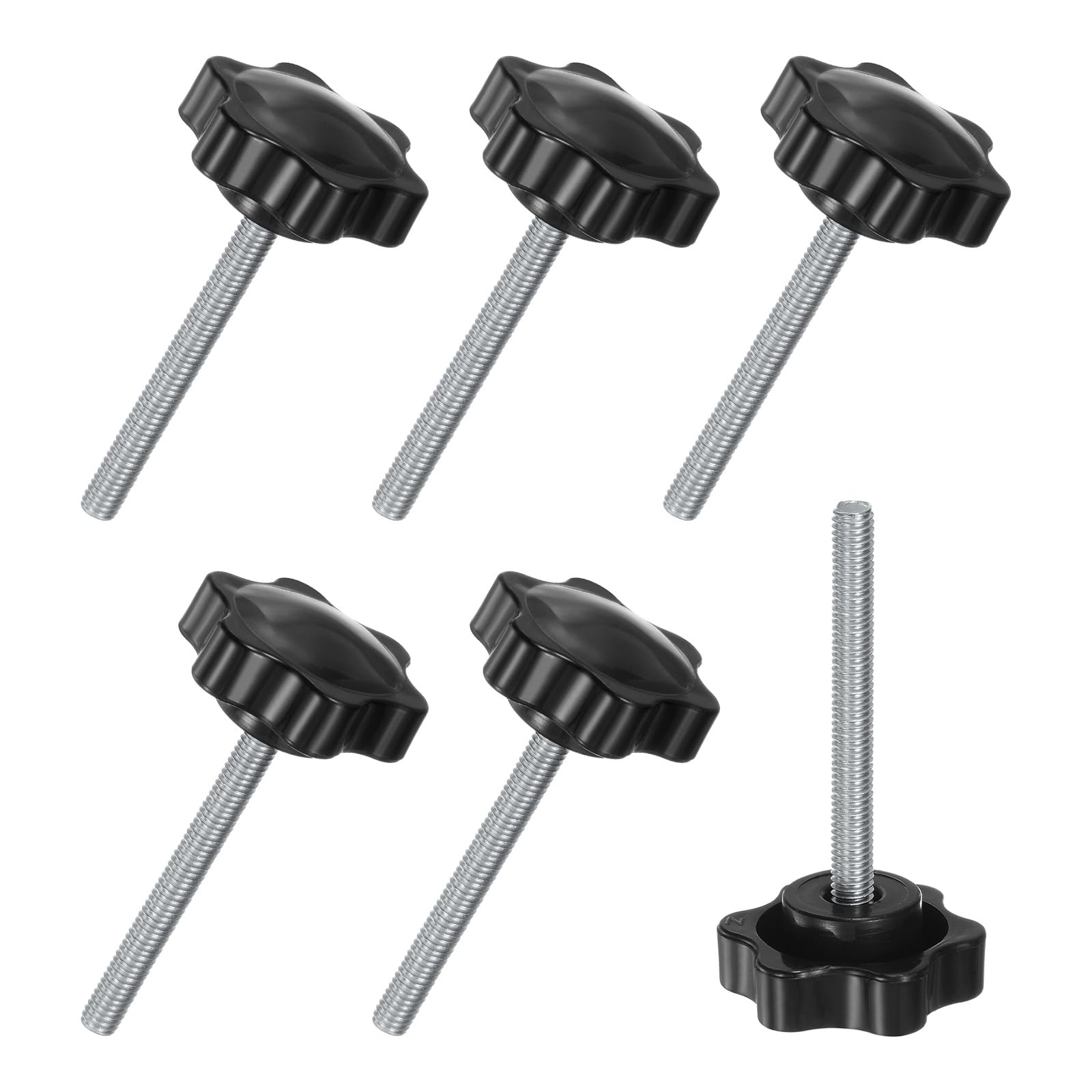 M METERXITY 6-Pack Star Clamping Knobs