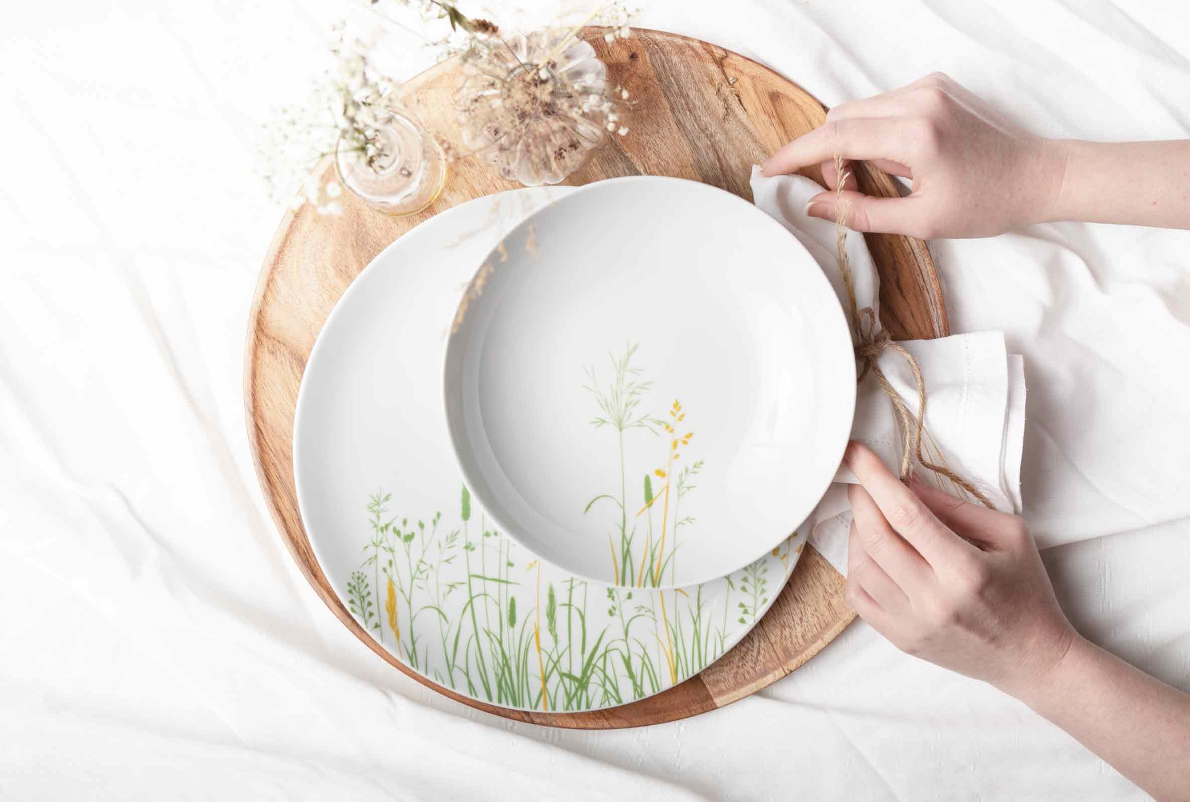 Seltmann Weiden 4052212128627 18-częściowy serwis do herbaty, mały, porcelana
