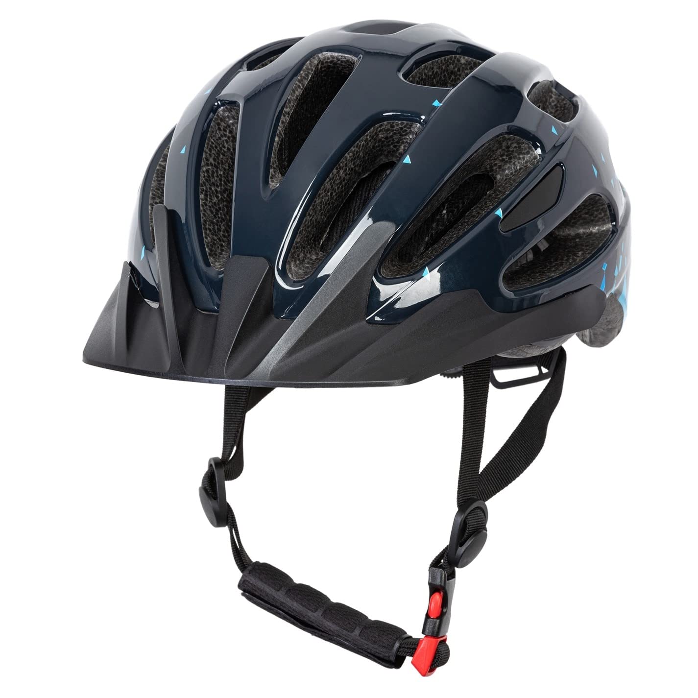 Pinnacle Kids Junior Adjustable Bike Helmet Blue One Size