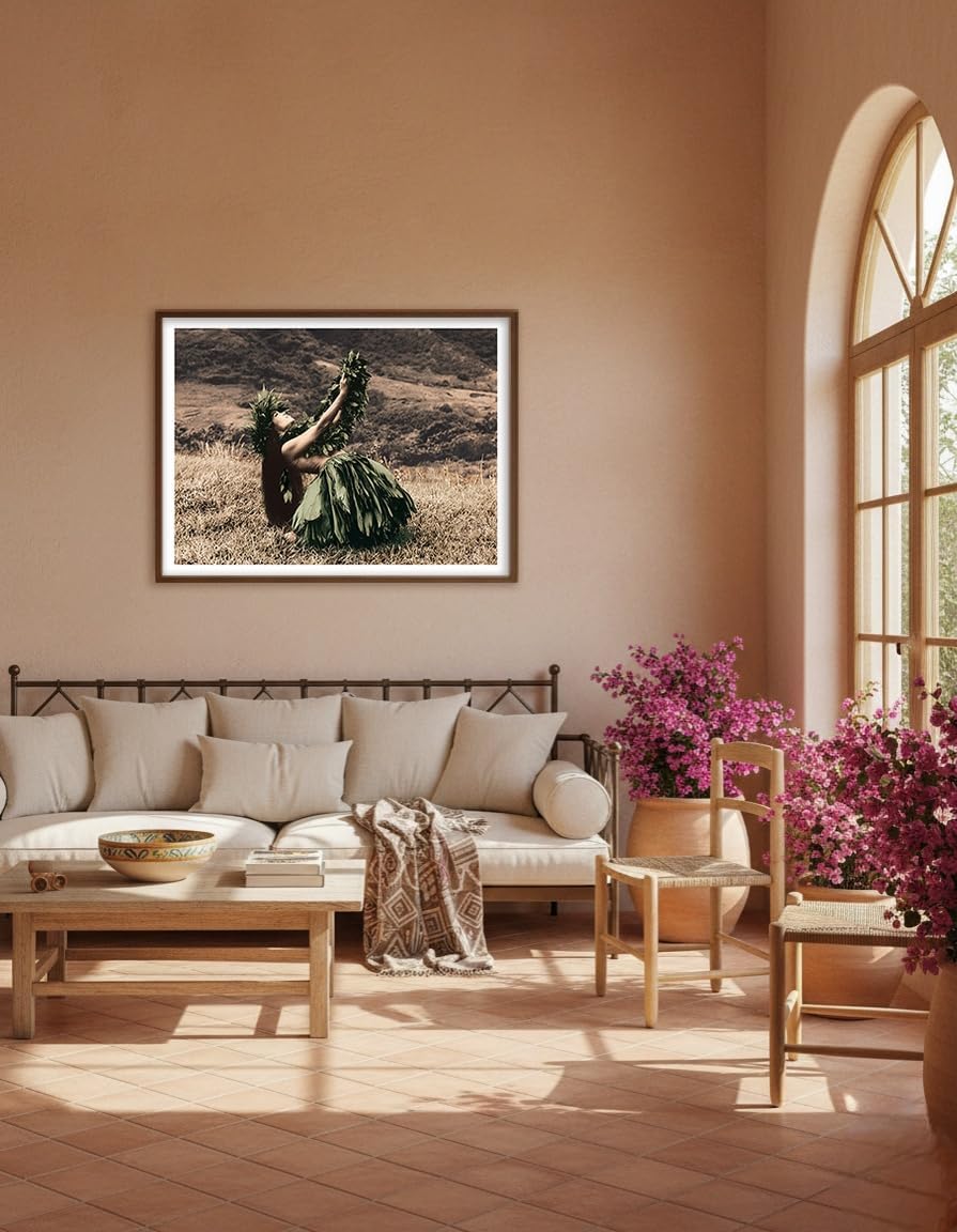 Offering to Pele - Hawaiian Hula Dancer Poster Print image 5