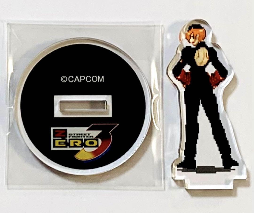 ストリートファイターZERO3 ピクセルアクリルスタンド 全28種コンプBOX ストリートファイターZERO3 ピクセルアクリルスタンド 全28種