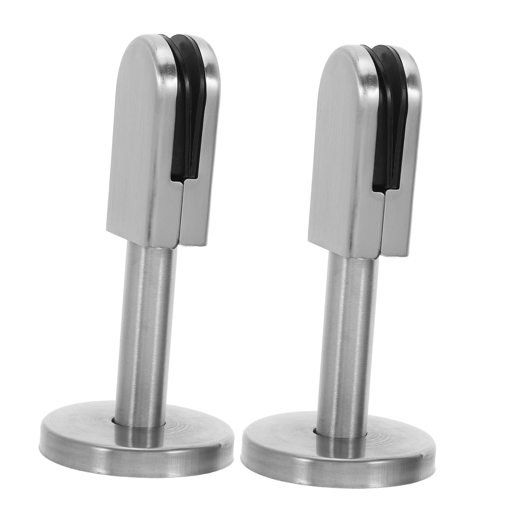 Pince support verre en acier inoxydable robuste Anneome finition stable de lot