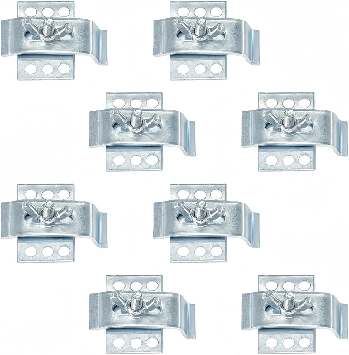 10-Pack Undermount Sink Brackets – Fixing Clips for Under Counter Sink Installation (Bathroom & Kitchen)