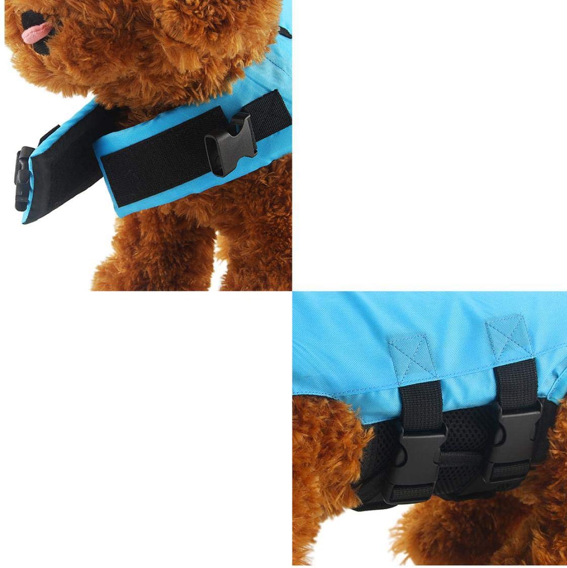 Forma Perro Salvavidas Traje De Baño De Verano Seguridad Tiburón Chaleco Salvavidas para Mascotas Perro De Natación Traje De La Novedad para Mascotas Ropa M