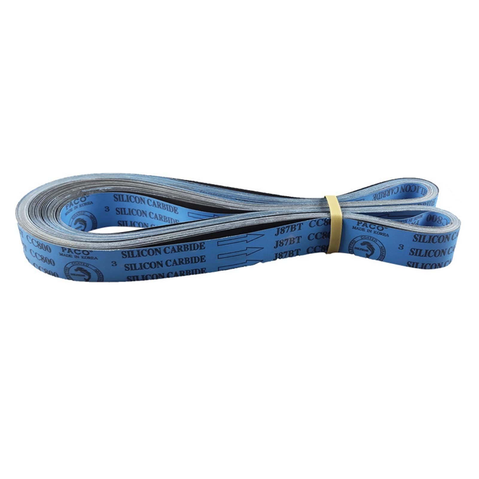 ByNGSDCC Sander Paper,5pcs 2100×50mm Metal Polishing and Grinding Belts Soft Cloth Silicon Carbide Sanding(P180)
