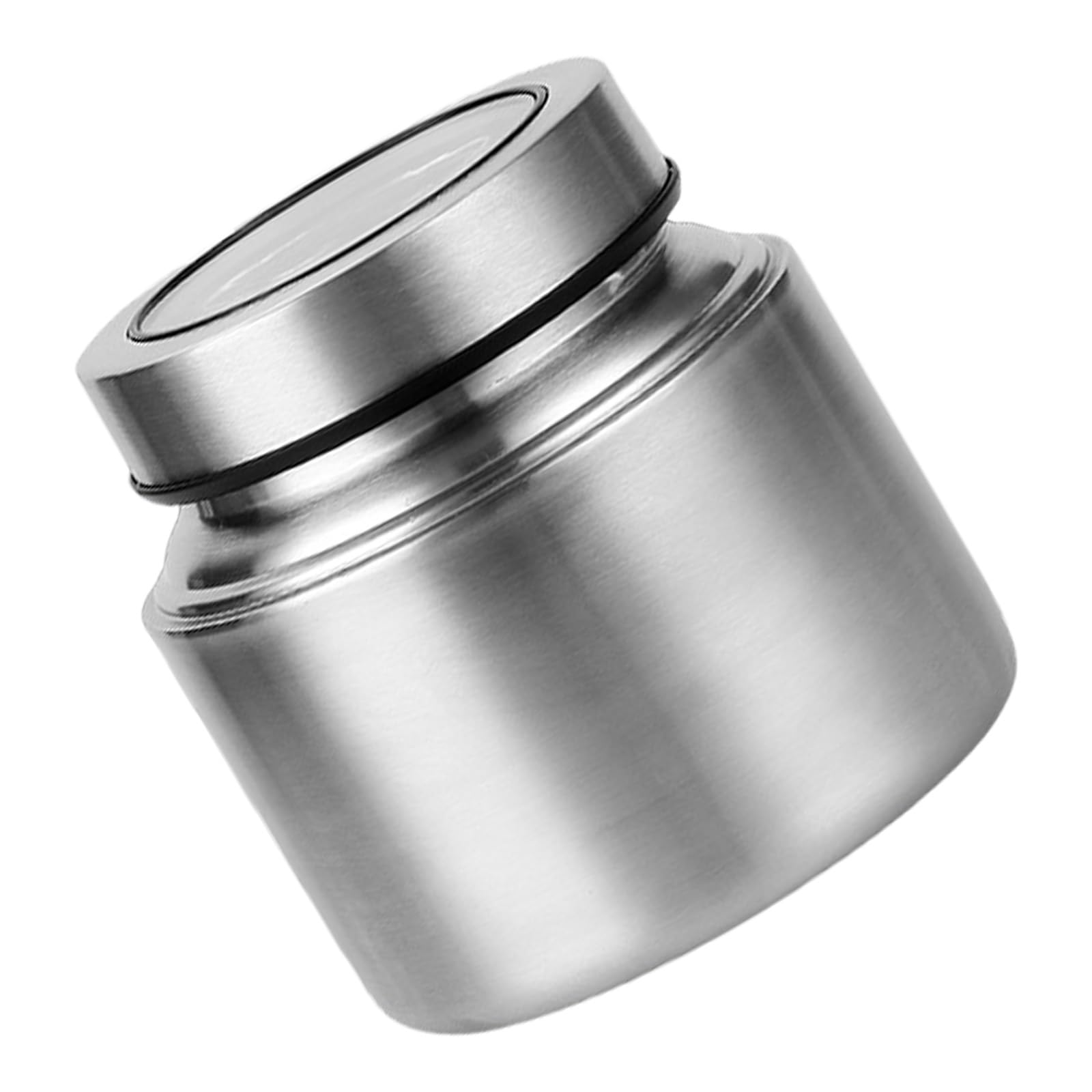 Kalttoy 800Ml 304 Stainless Steel Sealed Teas Coffee Container Snacks Storage Jar Small Canister For Travel And Outdoor Activities Portable Teas Container