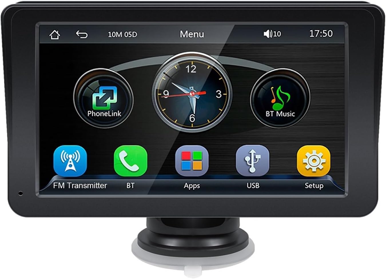HD Autoradio Multimedialny odtwarzacz Bluetooth Nawigacja GPS Lokalizator Przejrzysty I Responsywny