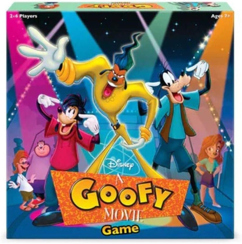 Funko Disney A Goofy Movie Kids Board Game Ages 7 and Up 2-4 Players