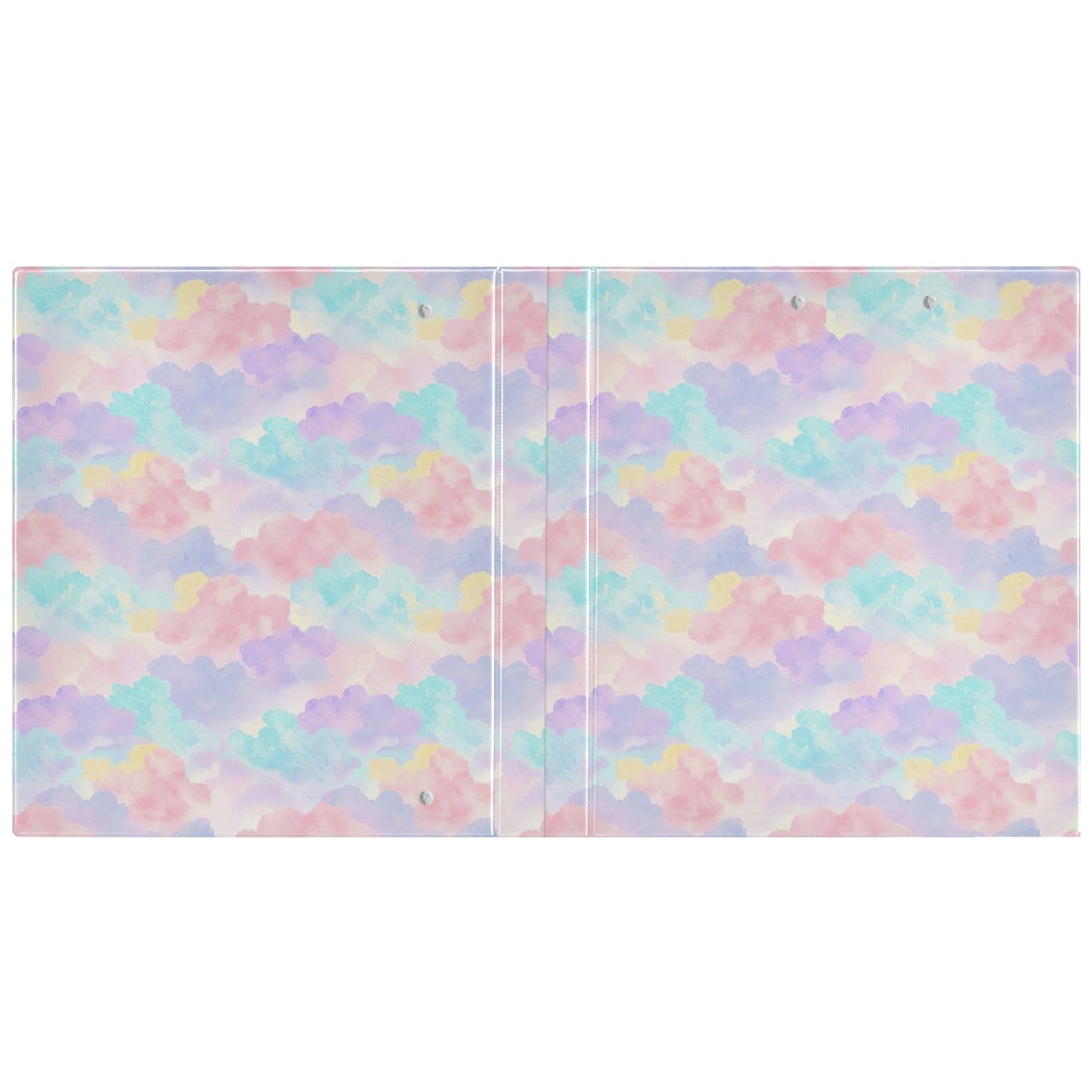 Raccoglitore a 3 anelli con 3 anelli, 3,8 cm, confezione da 2