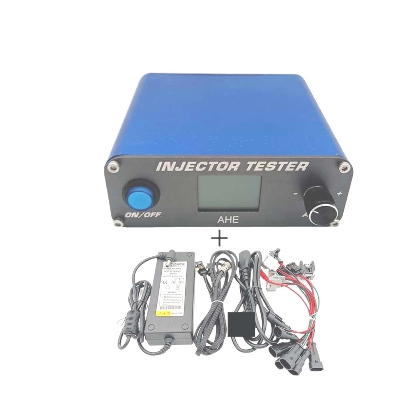 Probador de inyectores Probador de inyectores piezoeléctricos CRI120 CRI100 CRI110 con función AHE USB, inyector electromagnético comprobable Prueba de presión de apertura, prueba de fugas(CRI120 AHE