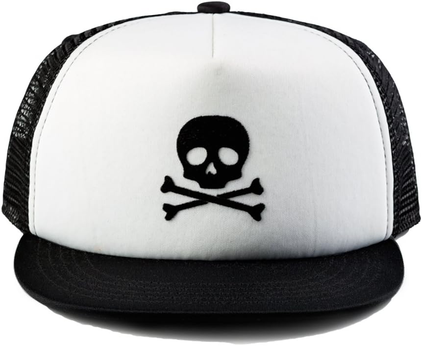 Baby Hats - Baseball Hat, Newborn Youth Flat Brim Mesh Trucker Surf Skate Bubba Bro Fitted Beach Cap Gorros para Bebes