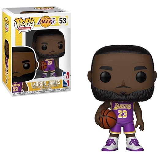 En Oferta Funko Pop! Basketball Lebron James Purple Lakers Uniform