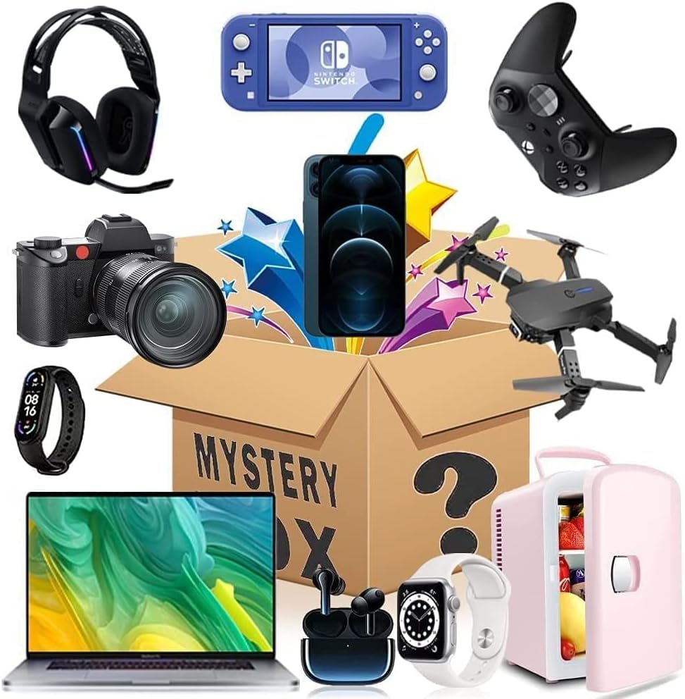 2022 Storage Box - Electronic Products Boxes:Surprise Suits Gifts for Your Family and Friends,Children prizes,Exciting Adventure Random Boxes Luck Box Mystery_Box,X-BOX721